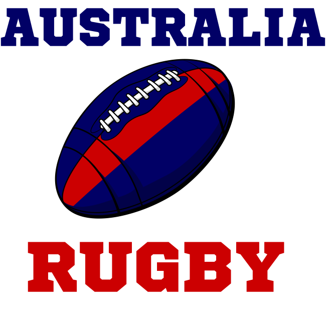 Australia Rugby Ball Tank Top (Yellow)